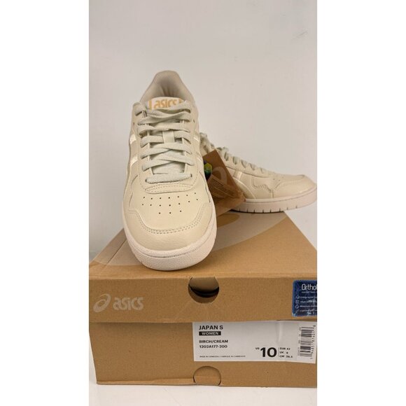 Asics Japan S Womens Birch/Cream Sneakers Size 10 NWB 1202A177-200 - Picture 8 of 9